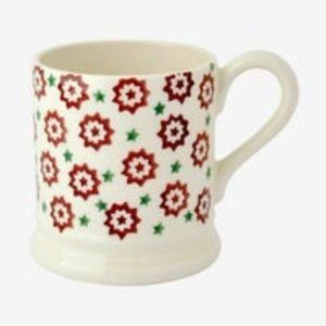 New, First Quality Joy Star 1/2 Pint Mug from EMMA BRIDGEWATER POTTERY